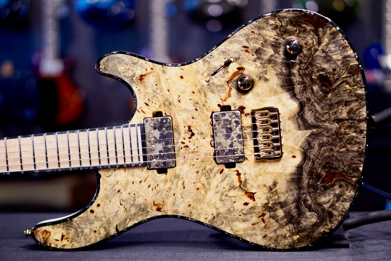 Mayones Regius 6 Buckeye Burl Trans Natural Gloss RF2606302