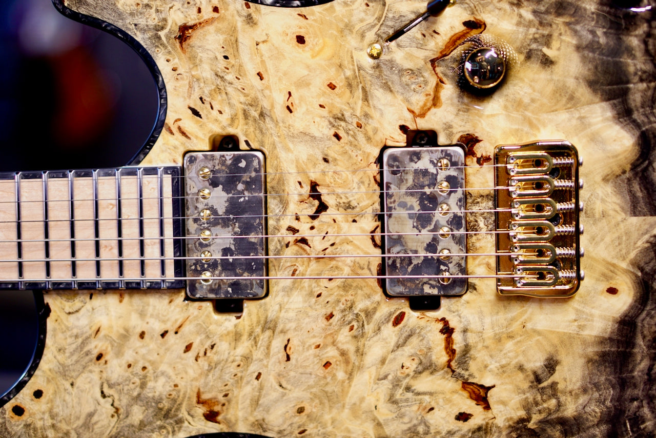 Mayones Regius 6 Buckeye Burl Trans Natural Gloss RF2606302