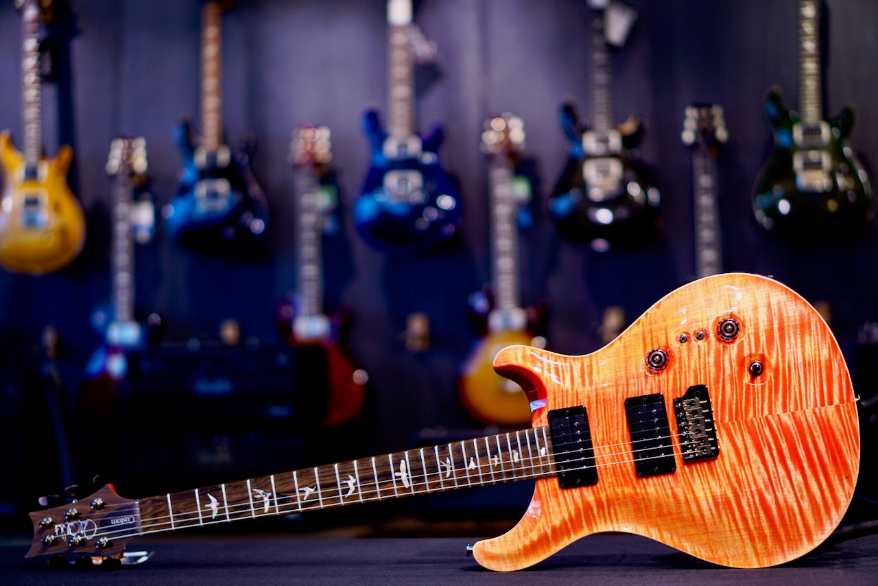 PRS Custom 24-08 Stained Neck - Ps color Salmon 0425934