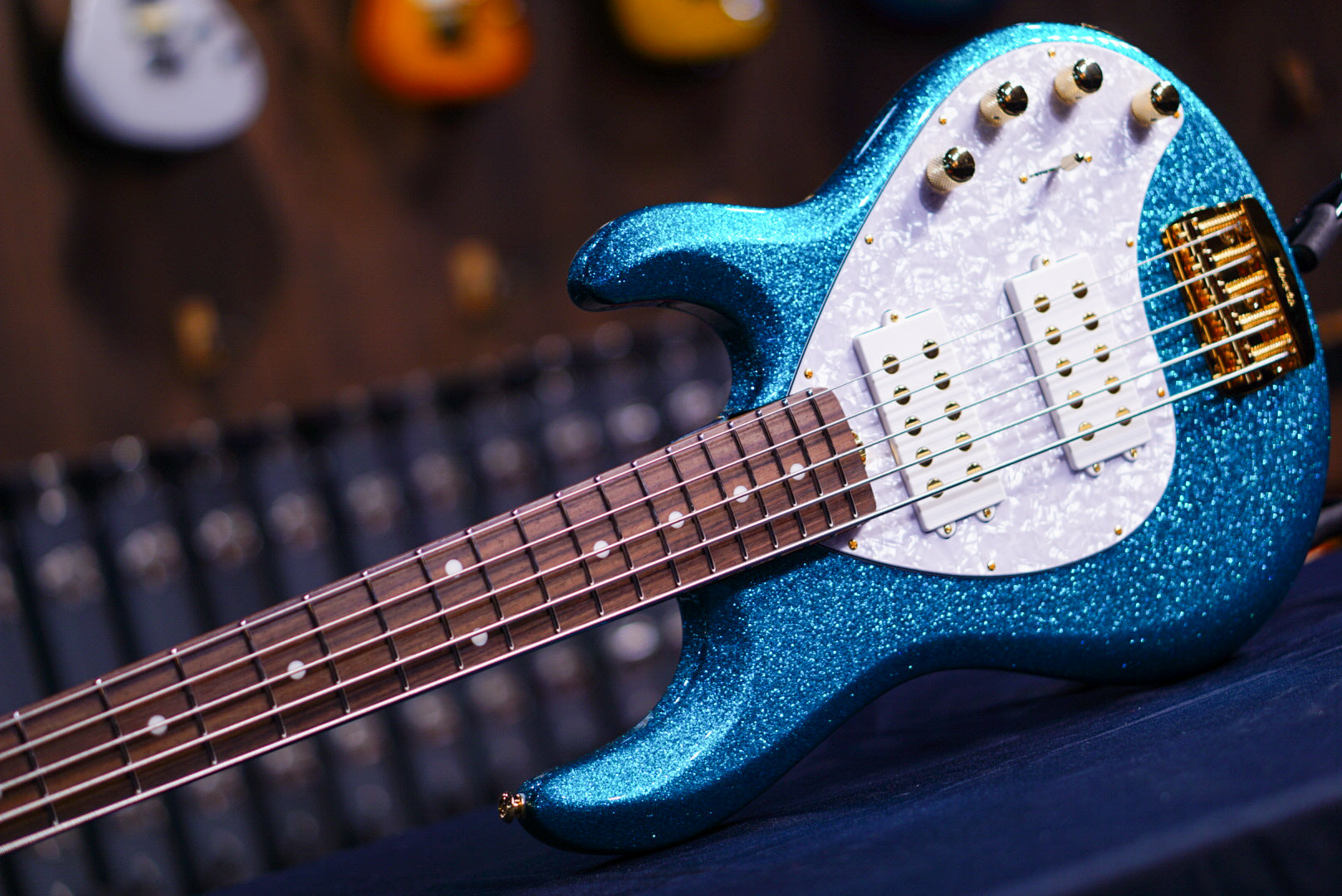 Ernieball Musicman StingRay Special 5 HH ocean sparkle K02465