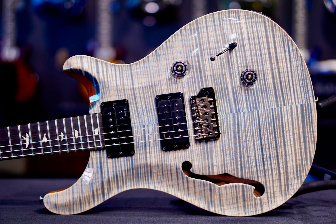 PRS Custom 24 Semi-Hollow Exclusive Artist Top Faded Indigo 0425527