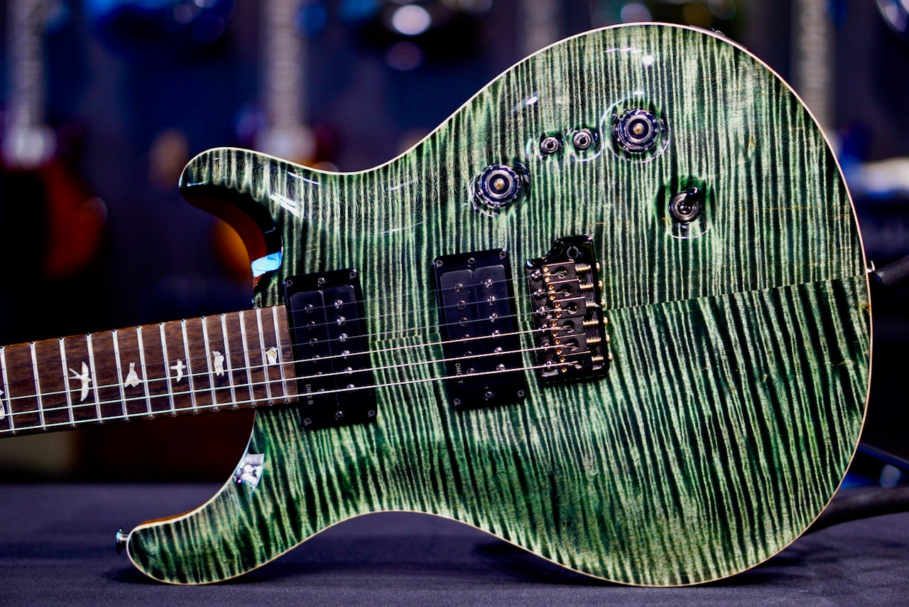 PRS Custom 24-08 Stained Neck - Ps color Sage 0425224