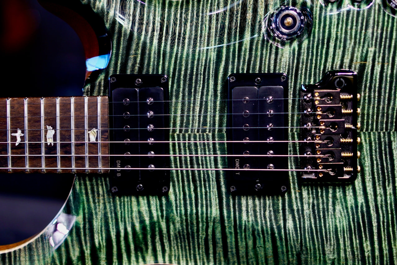 PRS Custom 24-08 Stained Neck - Ps color Sage 0425224