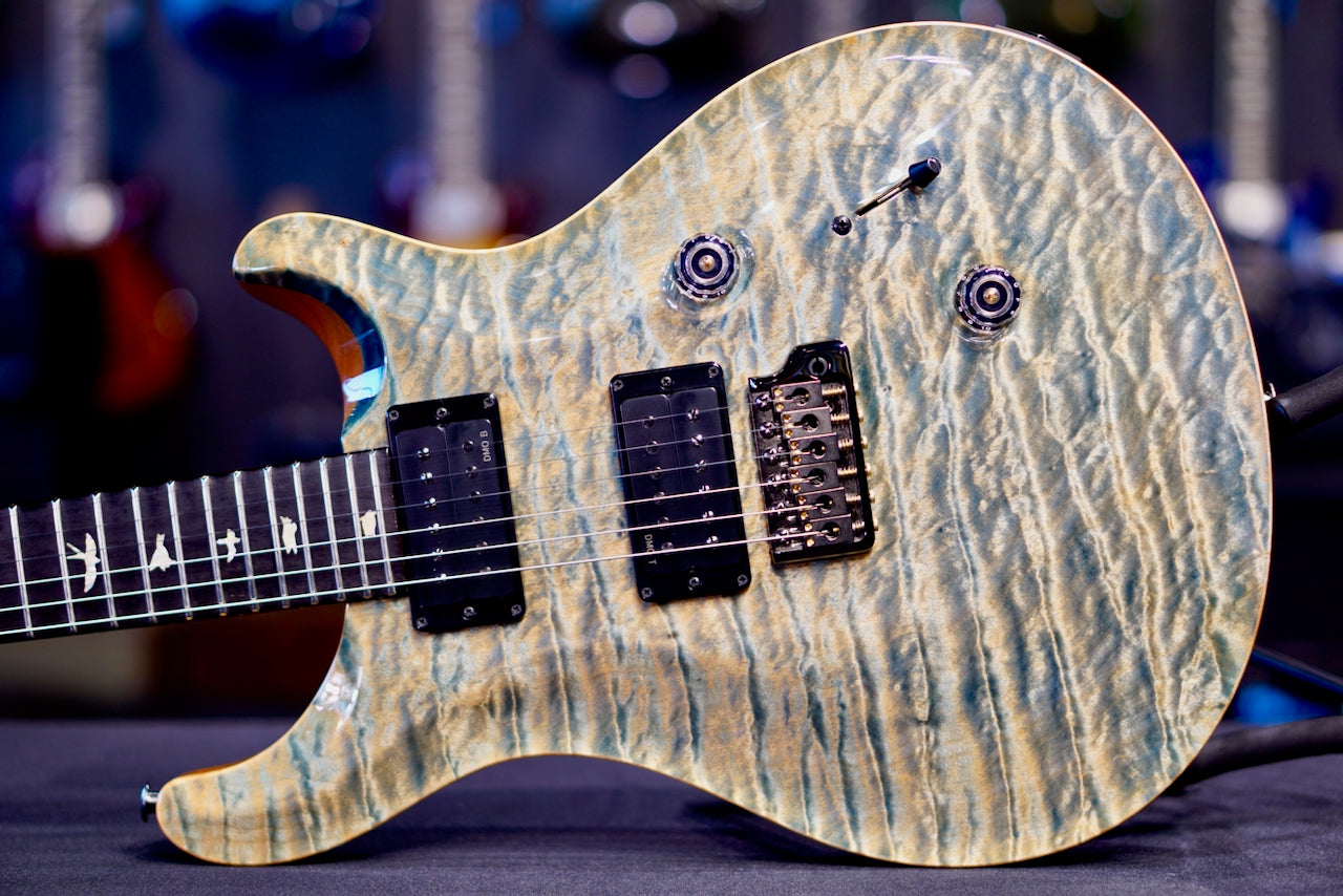 PRS Custom 24 Exclusive Artist Top Quilt Faded Indigo 0427627