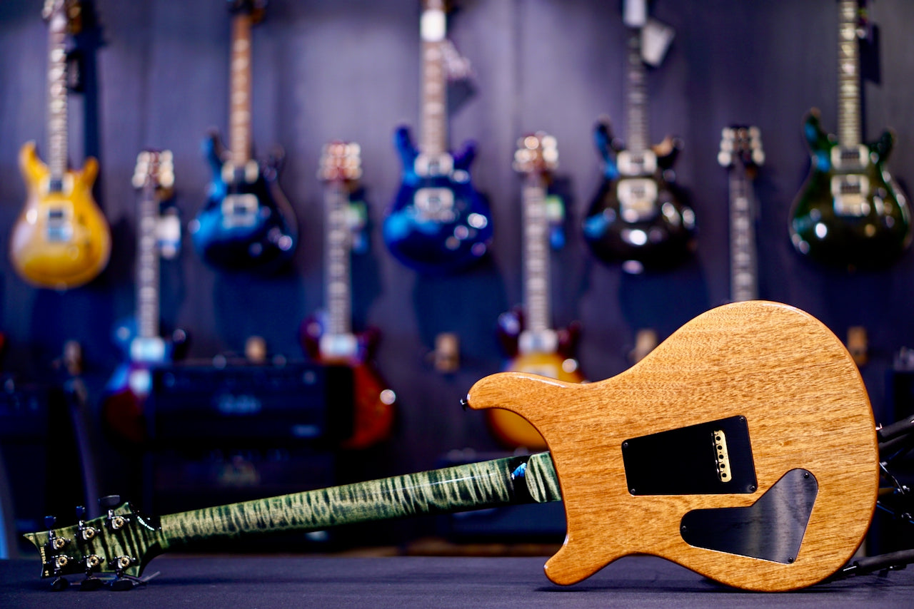 PRS Custom 24-08 Stained Neck - Ps color Sage 0426321