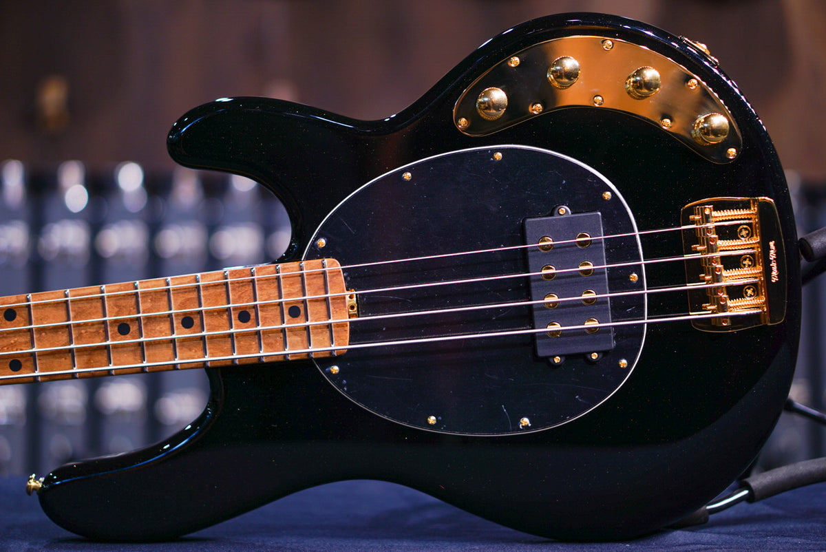 土日価格]ERNIEBALL MUSICMAN StingRay5 レザー貼付 - メルカリ  