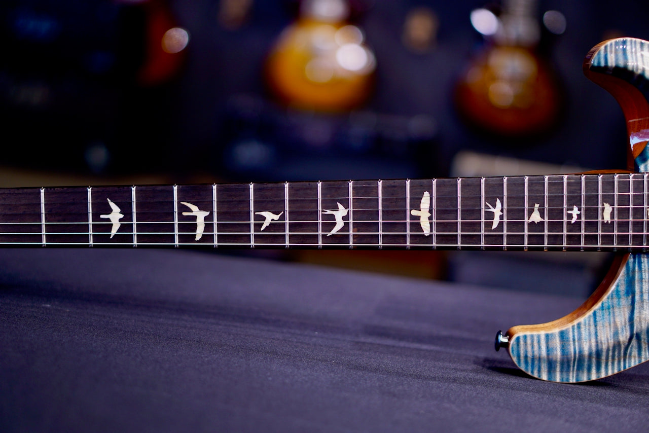 PRS Custom 24 Semi-Hollow Exclusive Artist Top Faded Indigo 0427487