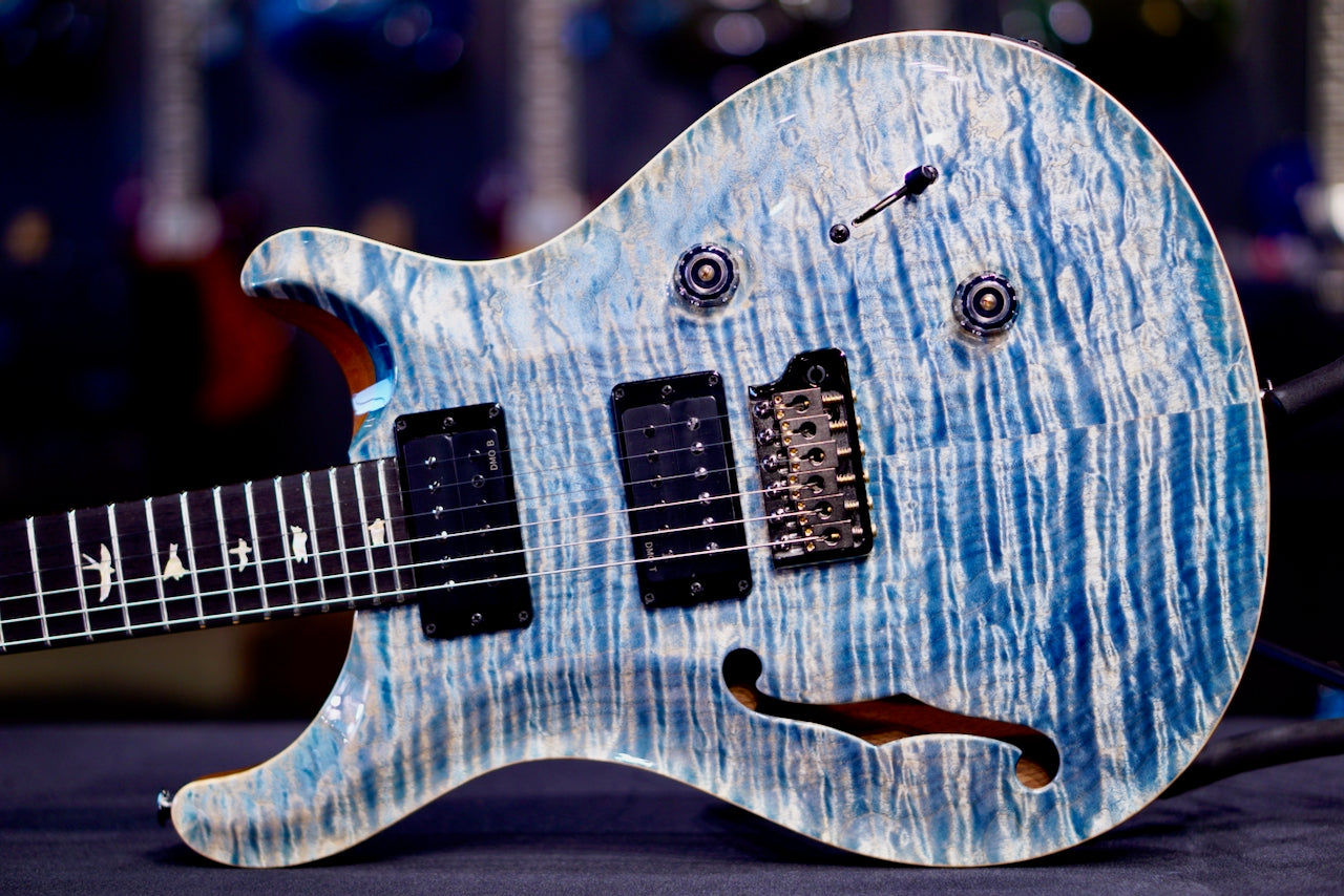 PRS Custom 24 Semi-Hollow Exclusive Artist Top Faded Indigo 0424336