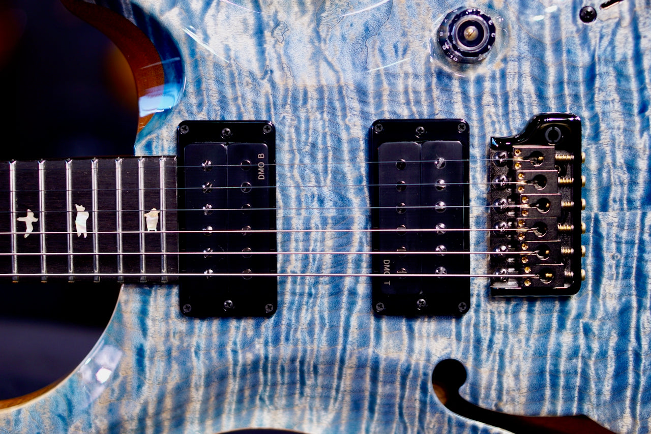 PRS Custom 24 Semi-Hollow Exclusive Artist Top Faded Indigo 0424336