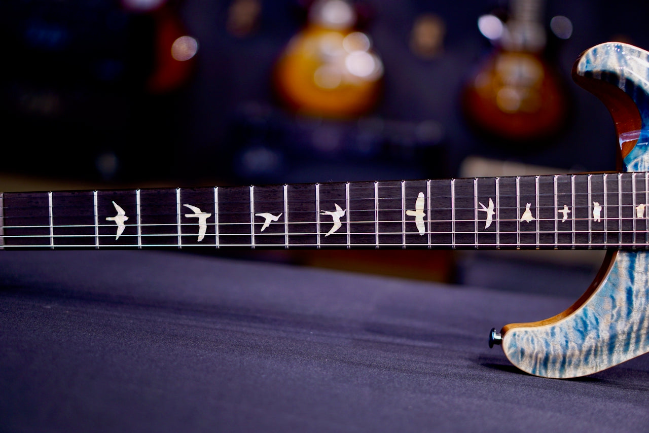 PRS Custom 24 Semi-Hollow Exclusive Artist Top Faded Indigo 0424336