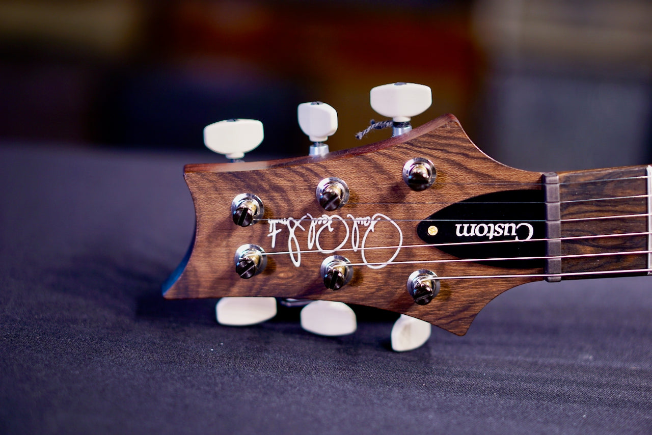 PRS Custom 24 Piezo Wood Library Rosewood Neck  Fire Red / Gray Black Fade 0425768