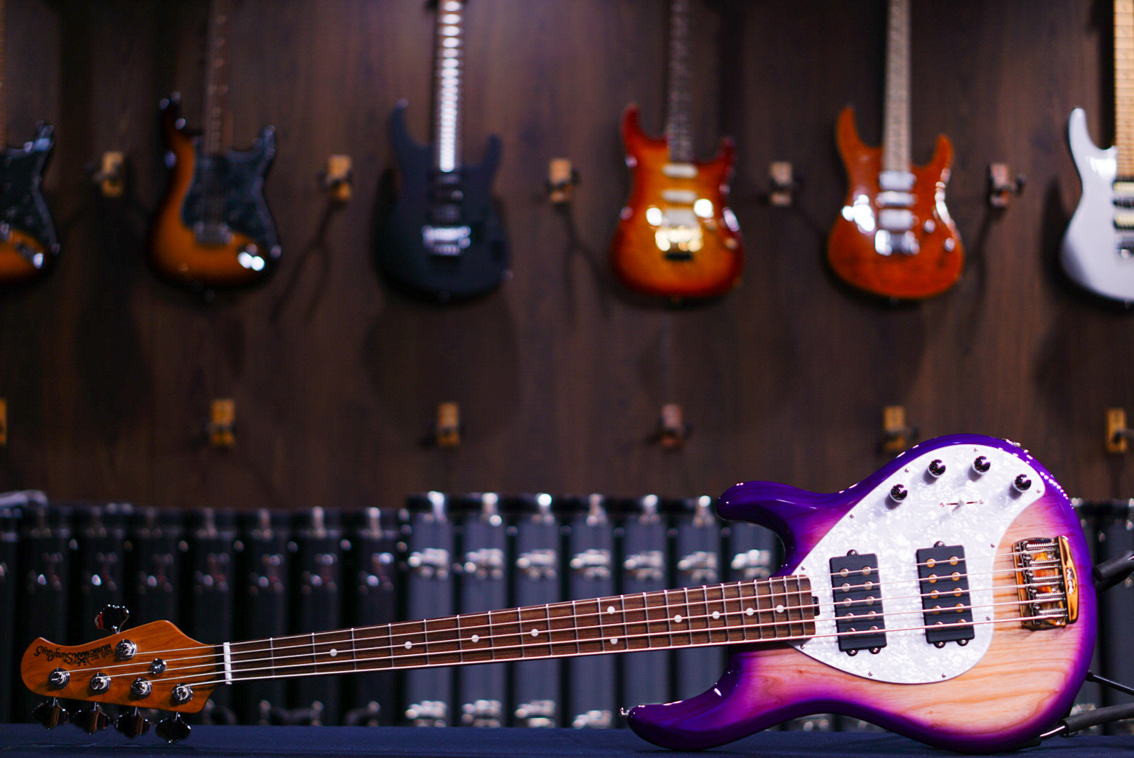 Ernieball Musicman StingRay Special 5HH Purple sunset K03961