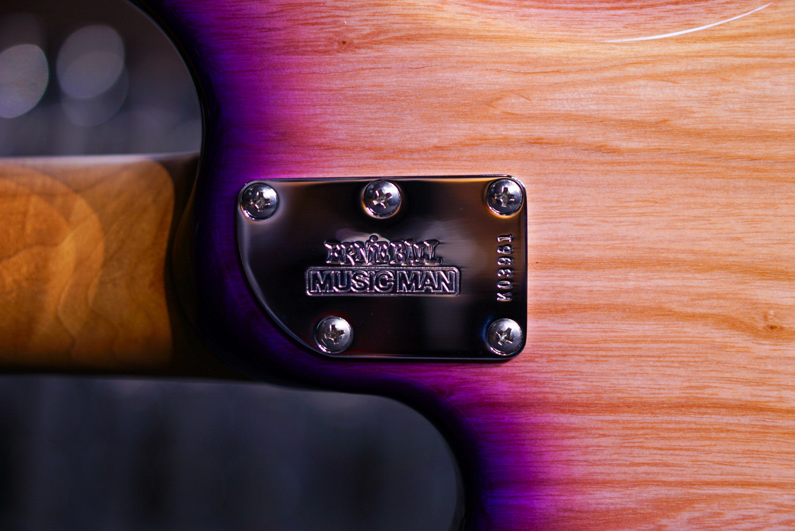 Ernieball Musicman StingRay Special 5HH Purple sunset K03961