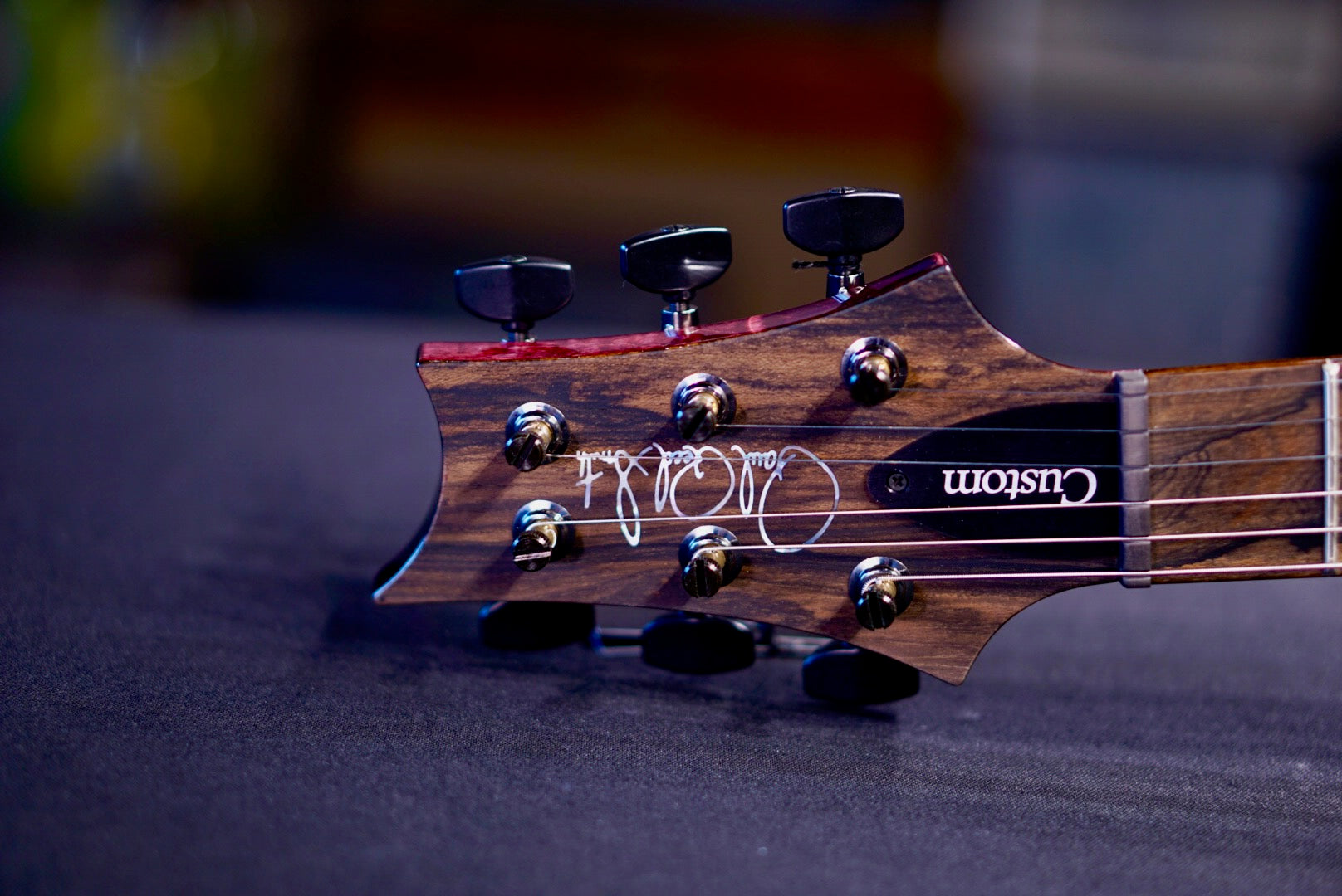 PRS Custom 24-08 Stained Neck Pomegranate { Private Stock Color }  0427305