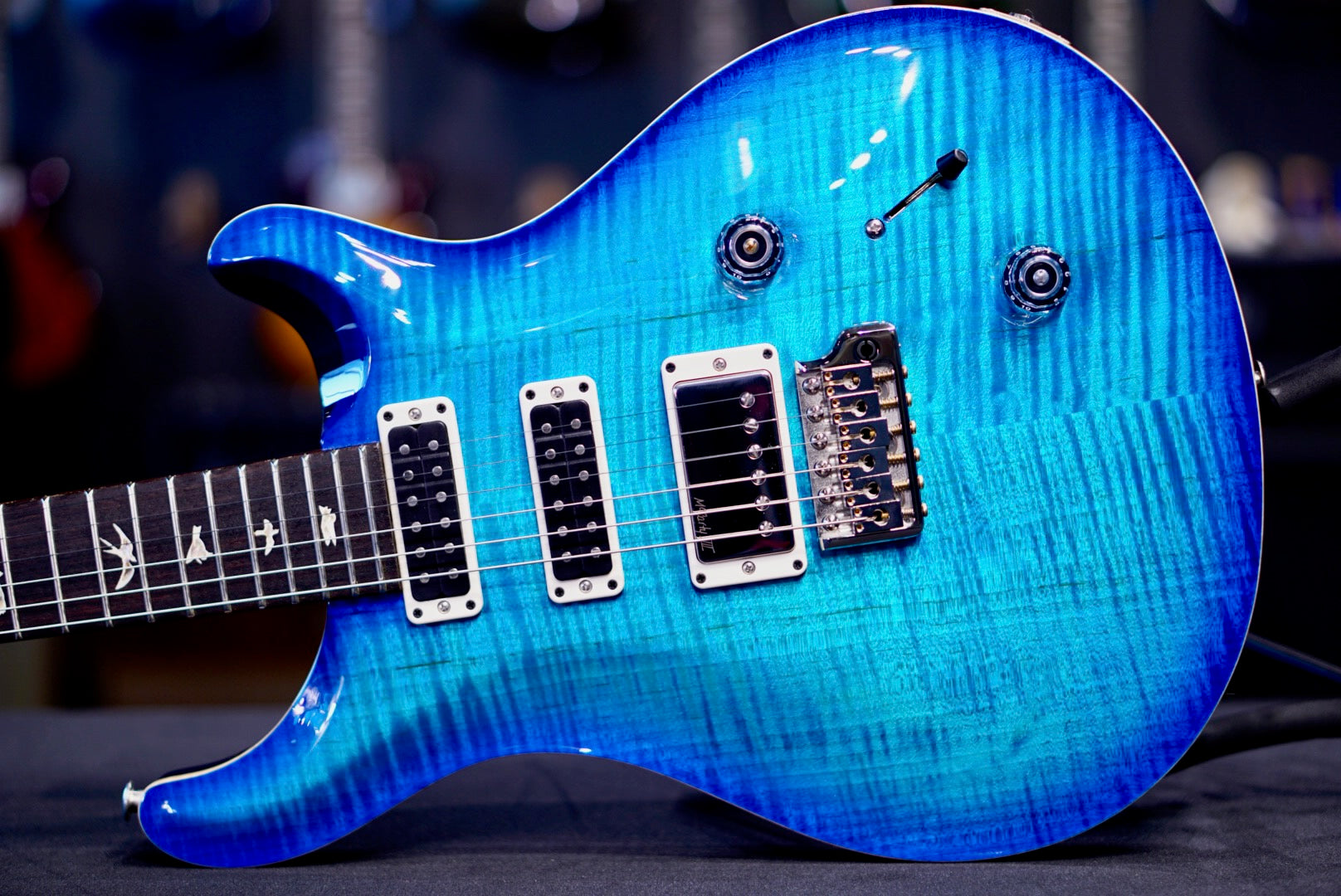 PRS Studio Carrol Blue with Blue Burst 0414730