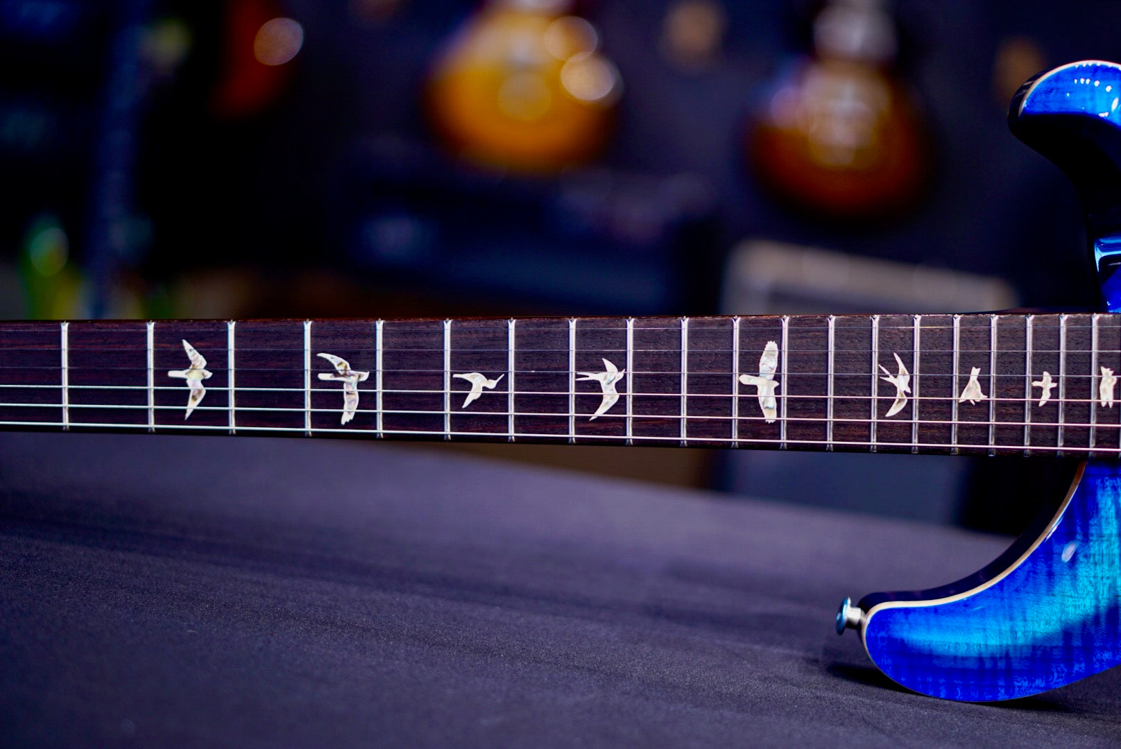 PRS Studio Carrol Blue with Blue Burst 0414730