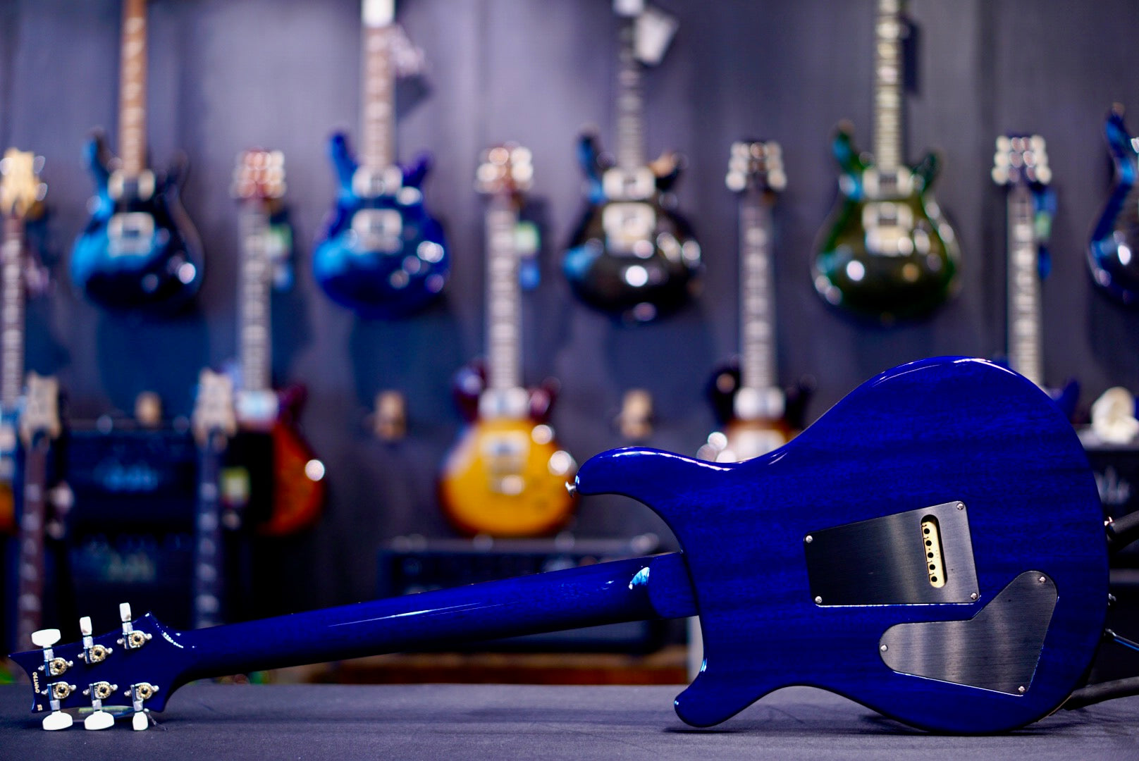 PRS Studio Carrol Blue with Blue Burst 0414730