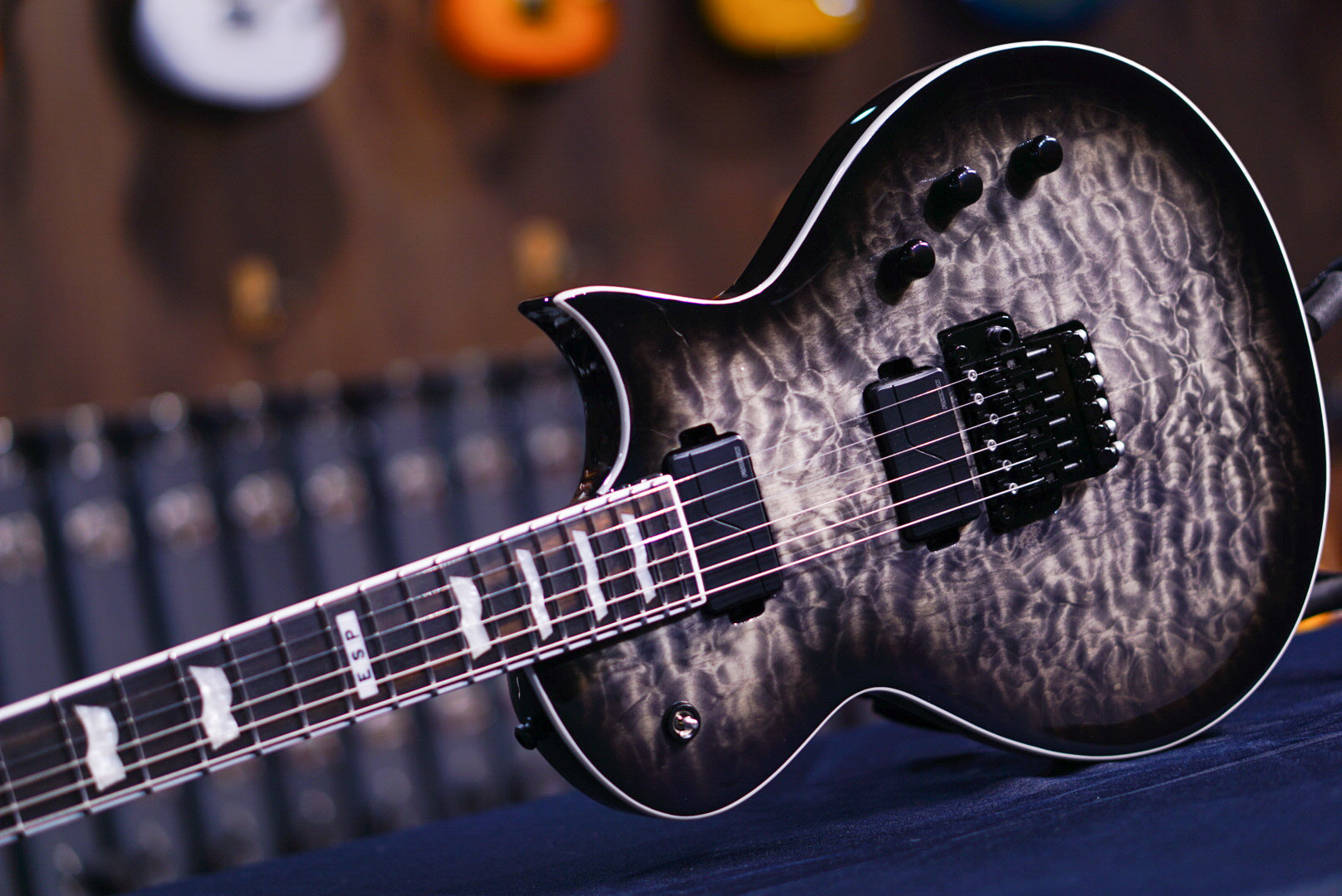 ESP E-II ECLIPSE-QM/FR/FL/Charcoal Burst ES08233233