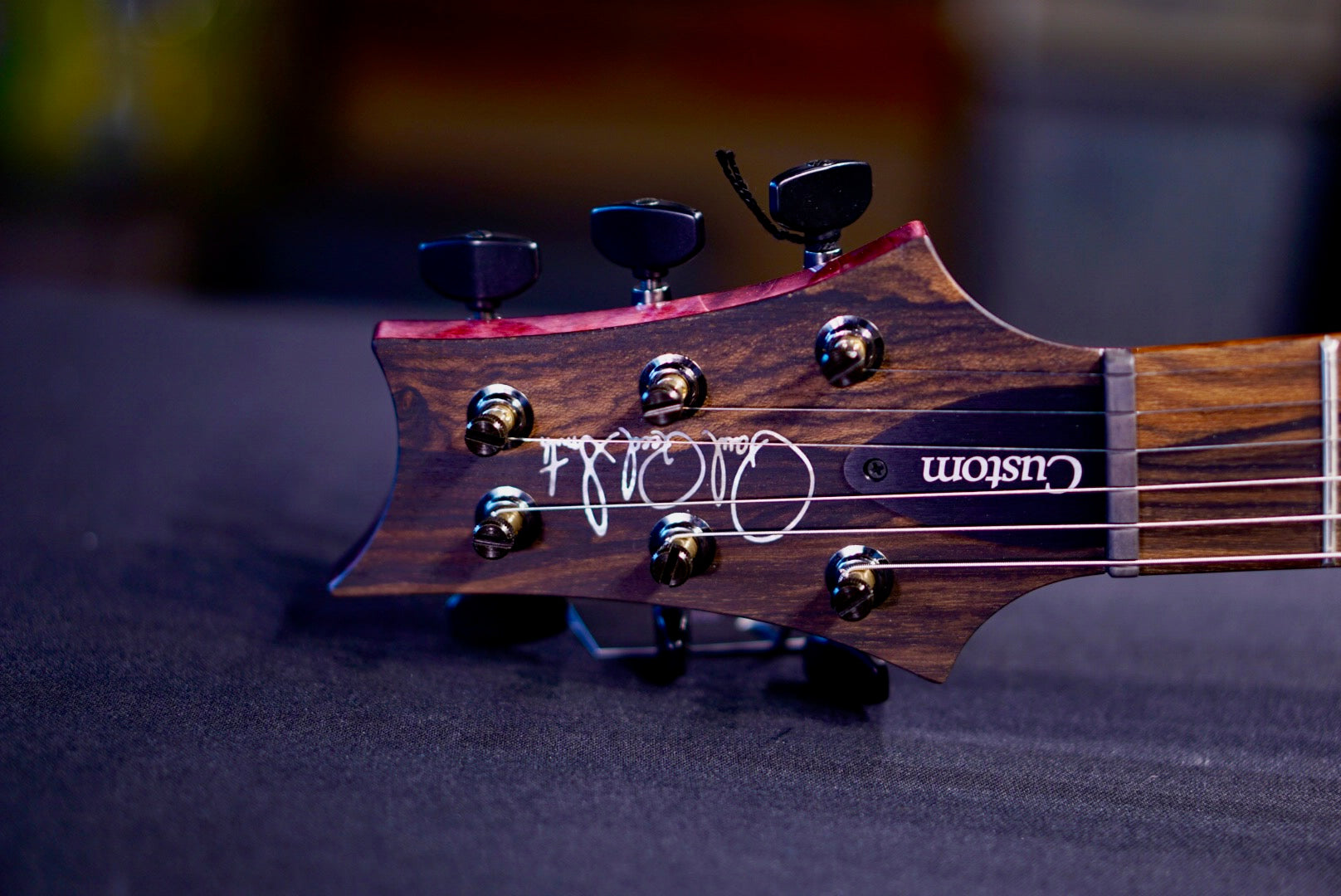 PRS Custom 24-08 Stained Neck Pomegranate { Private Stock Color }  0428926