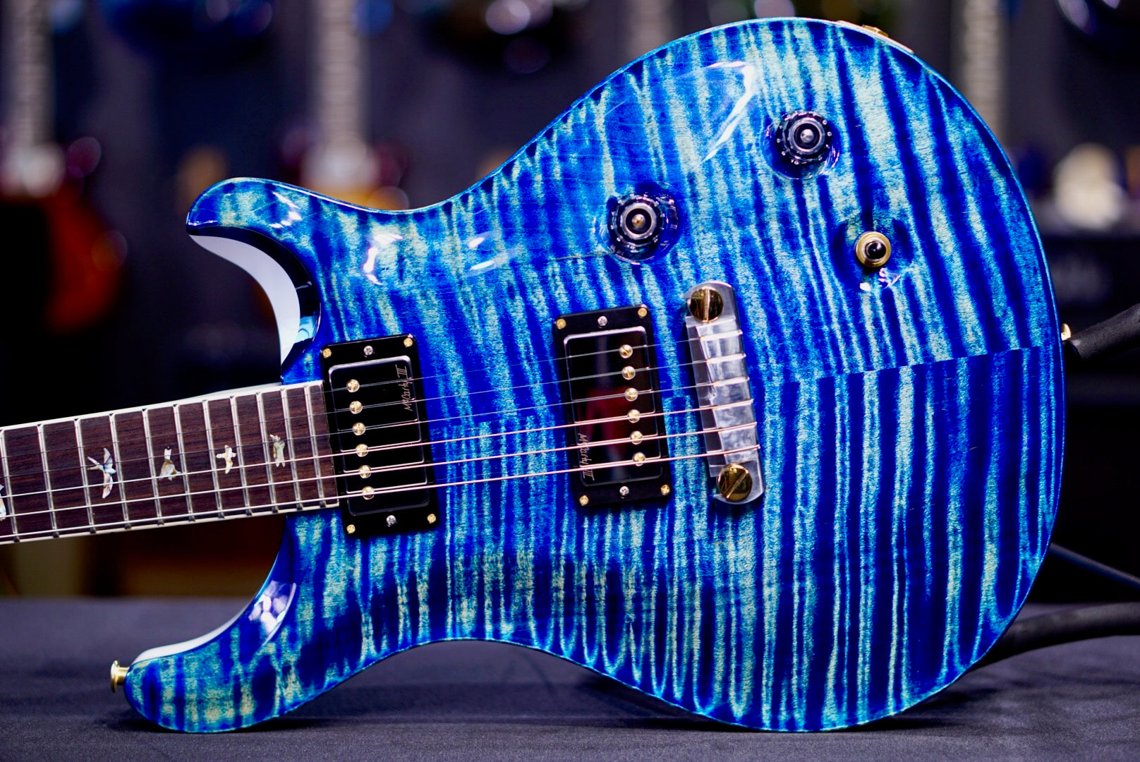 PRS Mccarty RIver Blue Pearl 10 Top 0416907