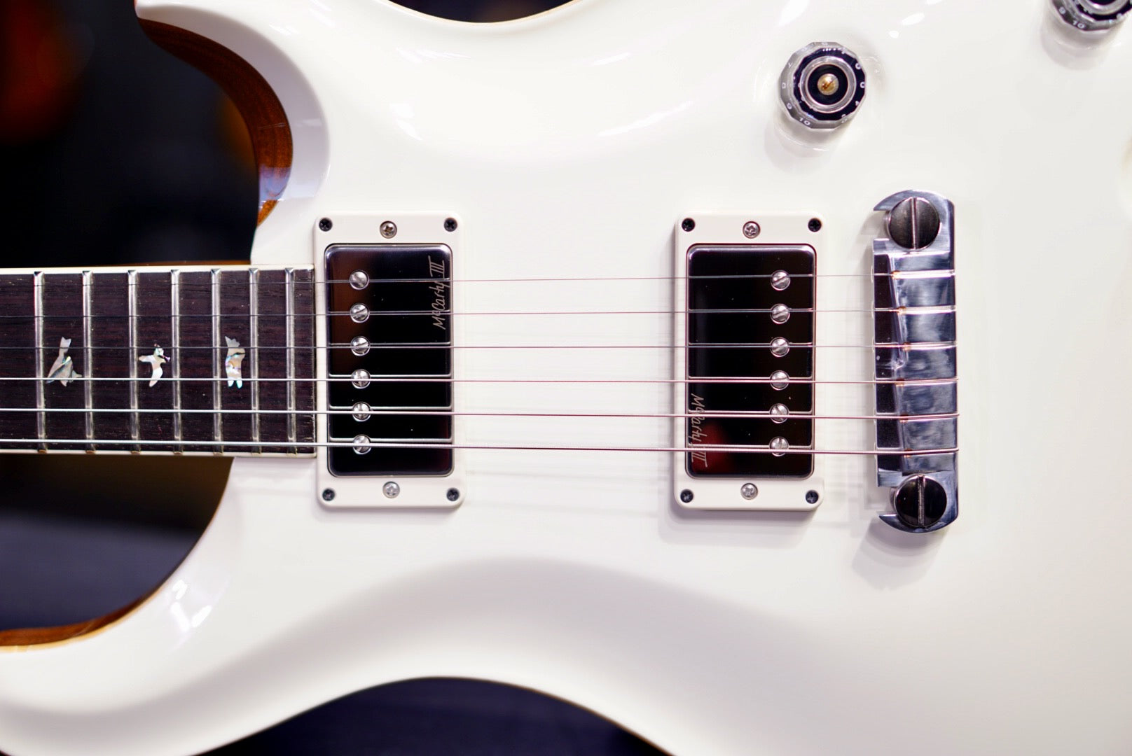 PRS Mccarty Antique White Top (Natural Back) 0411577