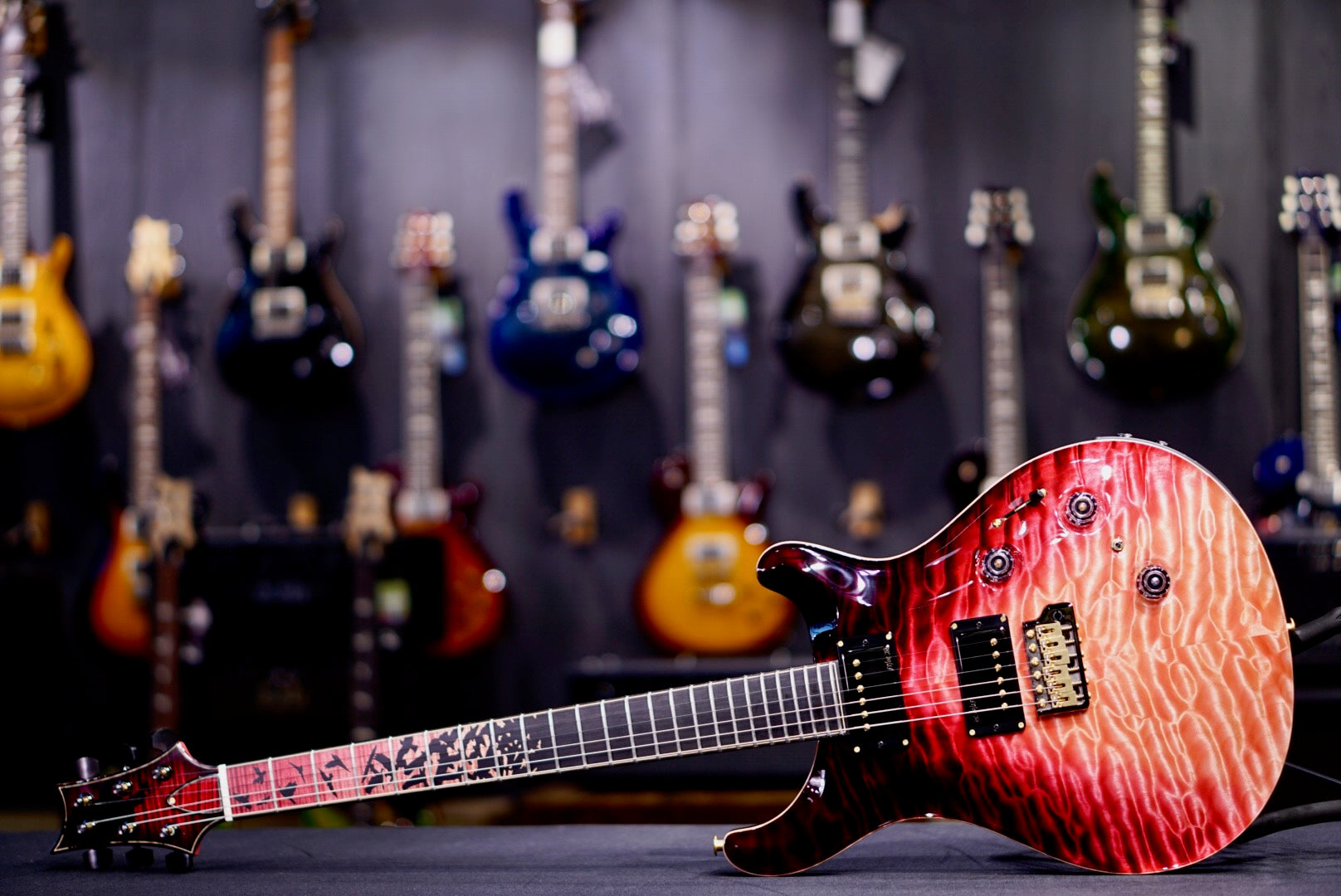 PRS Private Stock P24 Raspberry Dragon's Breathe