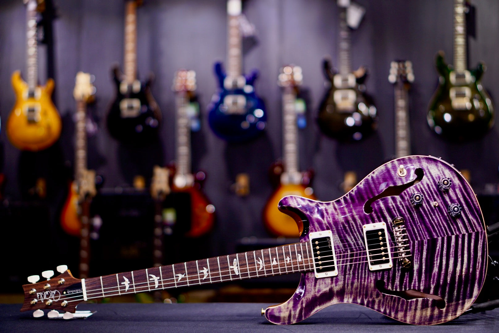 PRS Hollowbody II Piezo 10 Top Aurora Borealis 0419561
