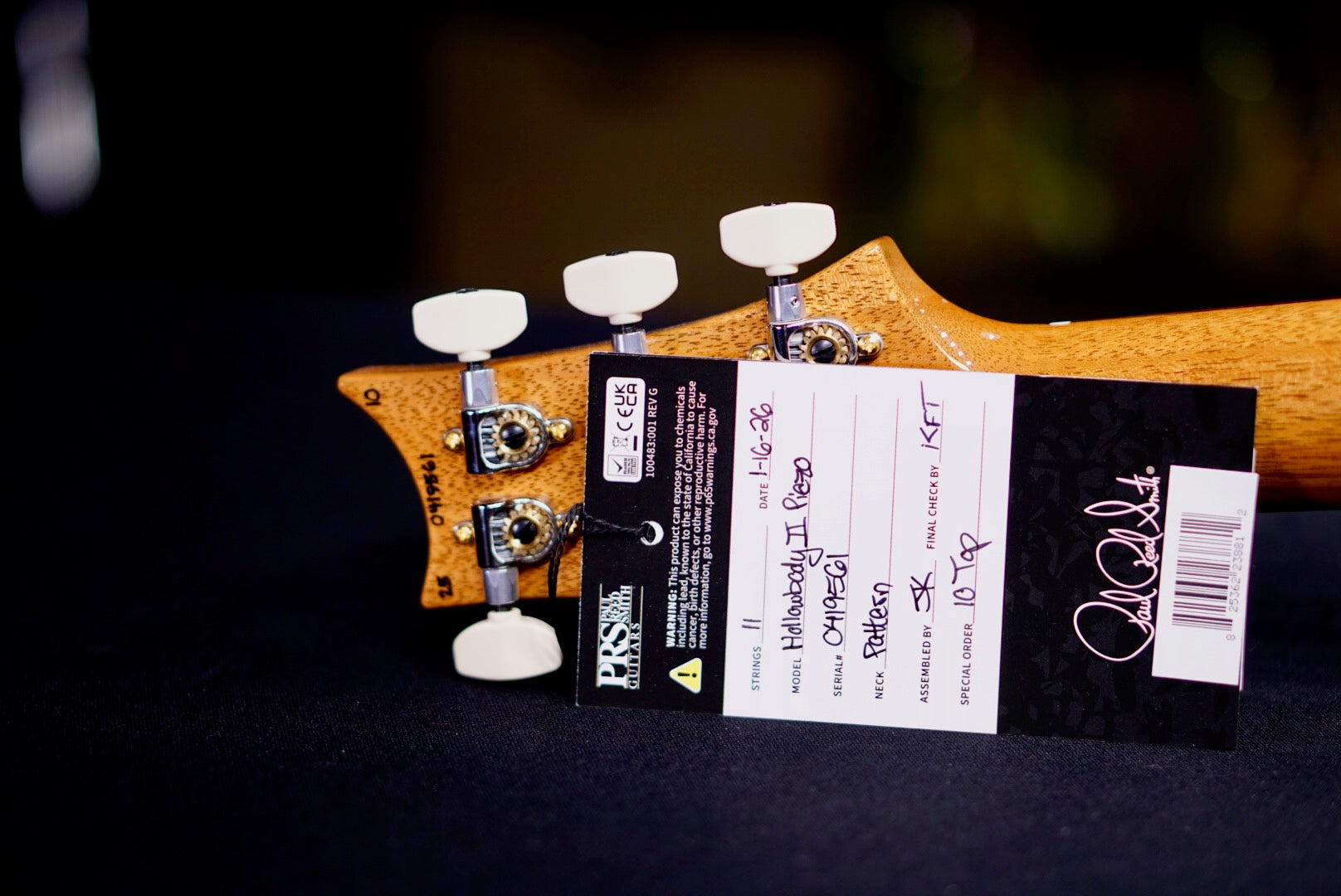 PRS Hollowbody II Piezo 10 Top Aurora Borealis 0419561