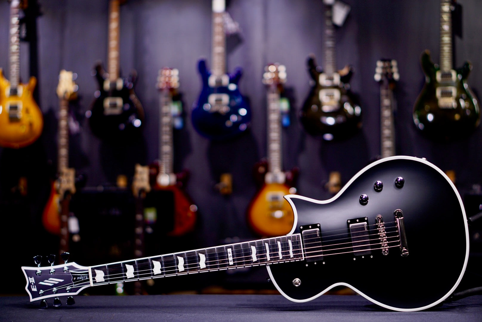 RESERVED* ESP E-II ECLIPSE BB BLACK SATIN es5154253