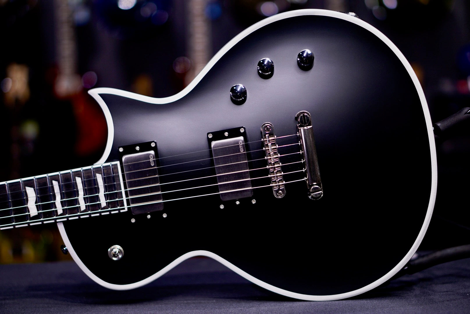 RESERVED* ESP E-II ECLIPSE BB BLACK SATIN es5154253