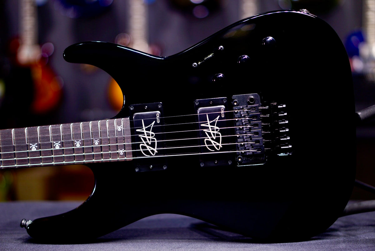ESP KH-2 NECK-THRU Black E8020262