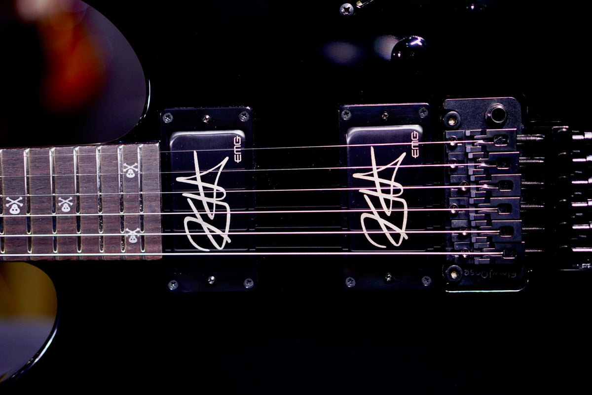 ESP KH-2 NECK-THRU Black E8020262