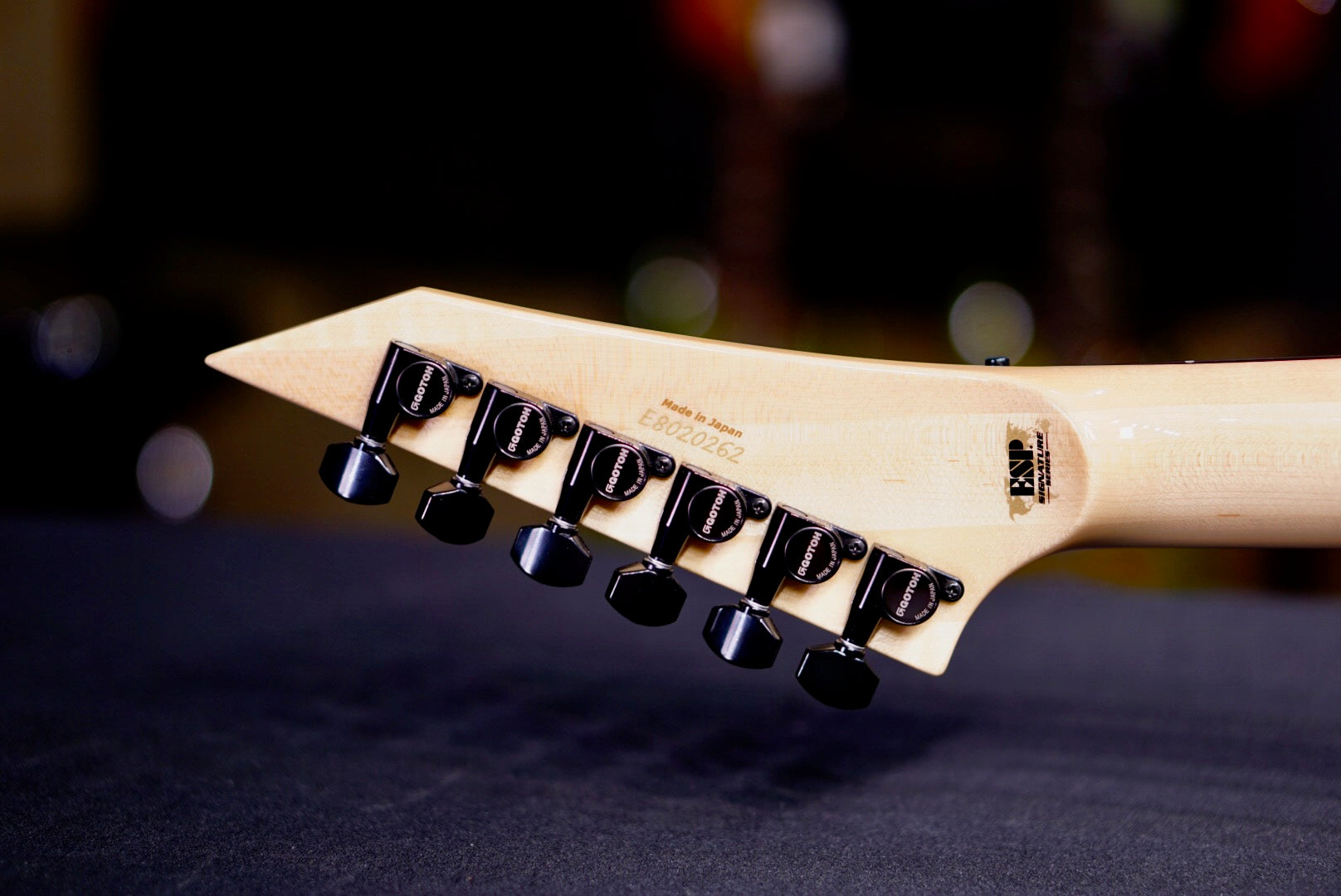 ESP KH-2 NECK-THRU Black E8020262
