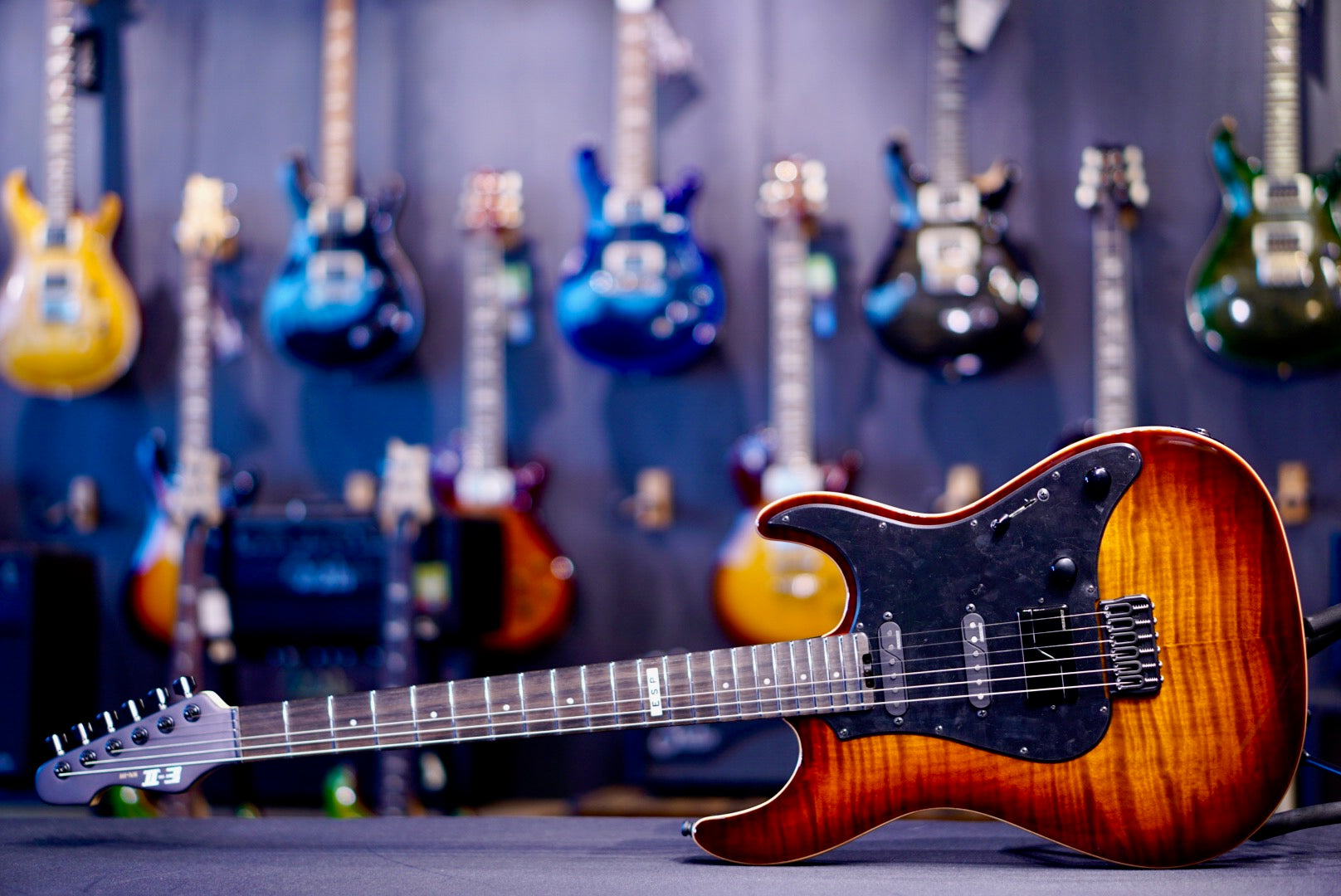 E-II SN-III HT Tiger Eye Sunburst ES6874253