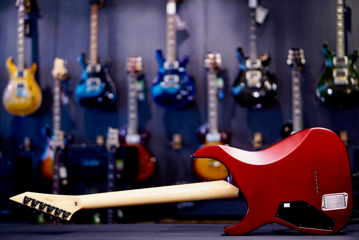 ESP E-II M-I THRU NT DEEP CANDY APPLE RED ES9683253