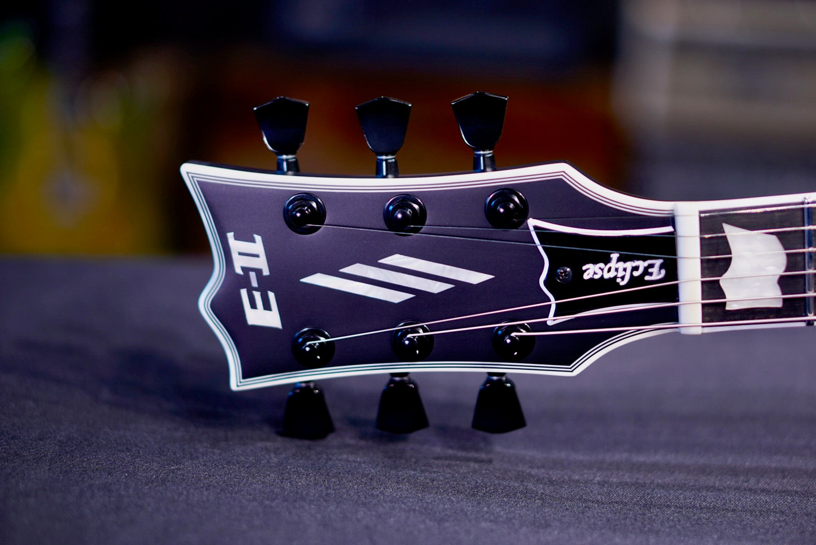 ESP E-II ECLIPSE-EMG Black Satin ES6094253
