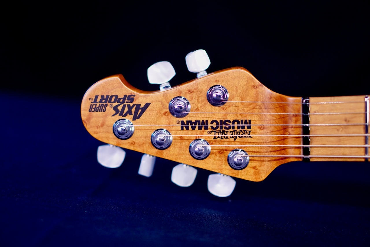 Ernie Ball Music Man Axis Super Sport  Honey Pot Flame H08932