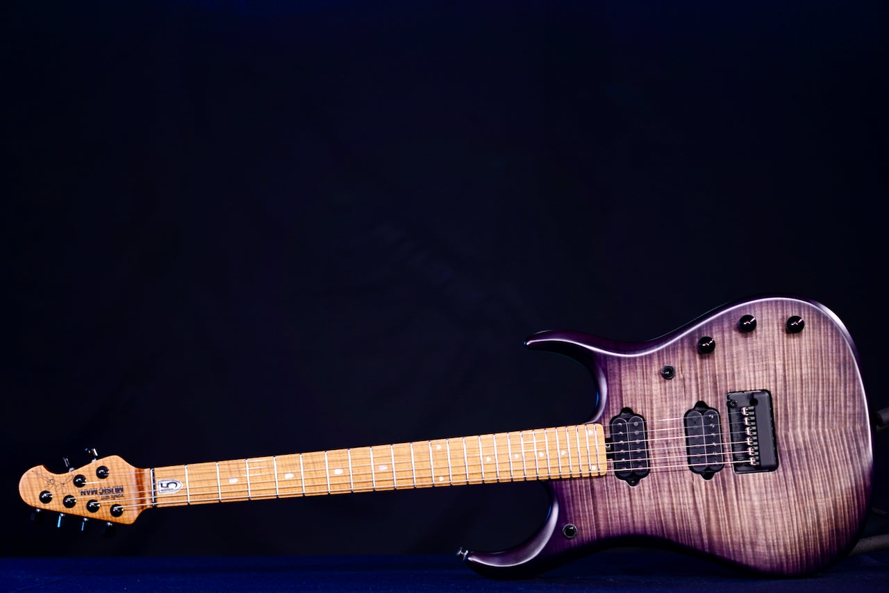 Ernie Ball Music Man JP15 Trans Black Flame H06677