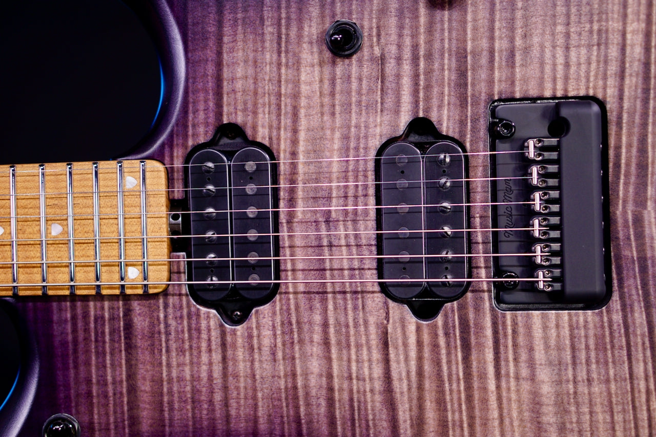 Ernie Ball Music Man JP15 Trans Black Flame H06677