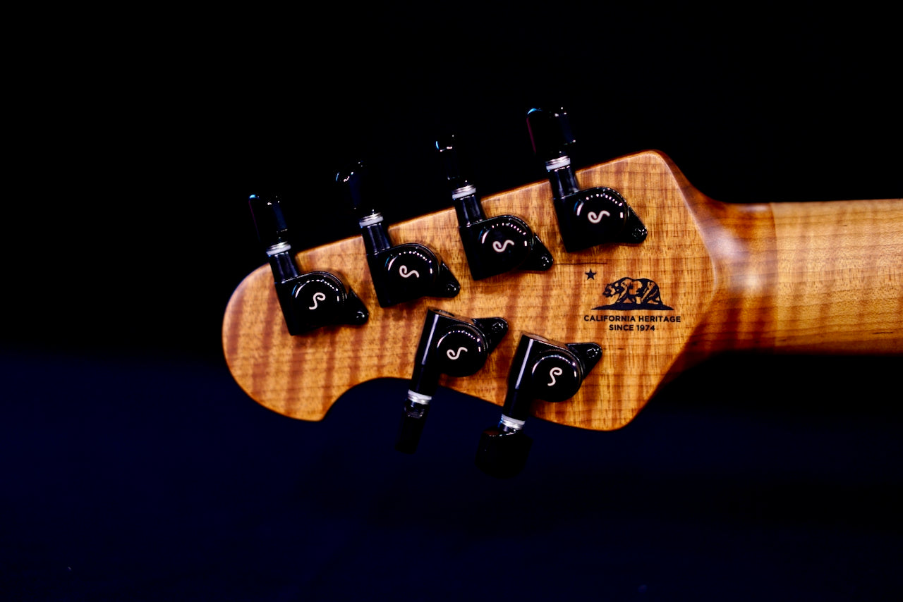 Ernie Ball Music Man JP15 Trans Black Flame H06677