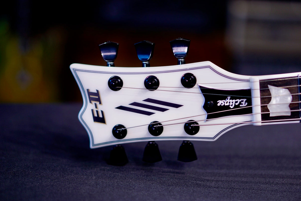 ESP E-II ECLIPSE EMG Snow White Satin ES3044253