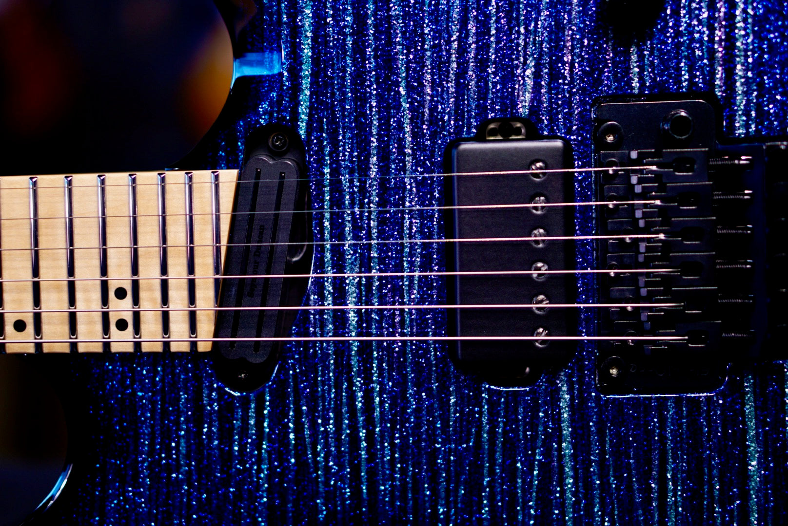 ESP Maverick Glitter storm blue E6611252 V2