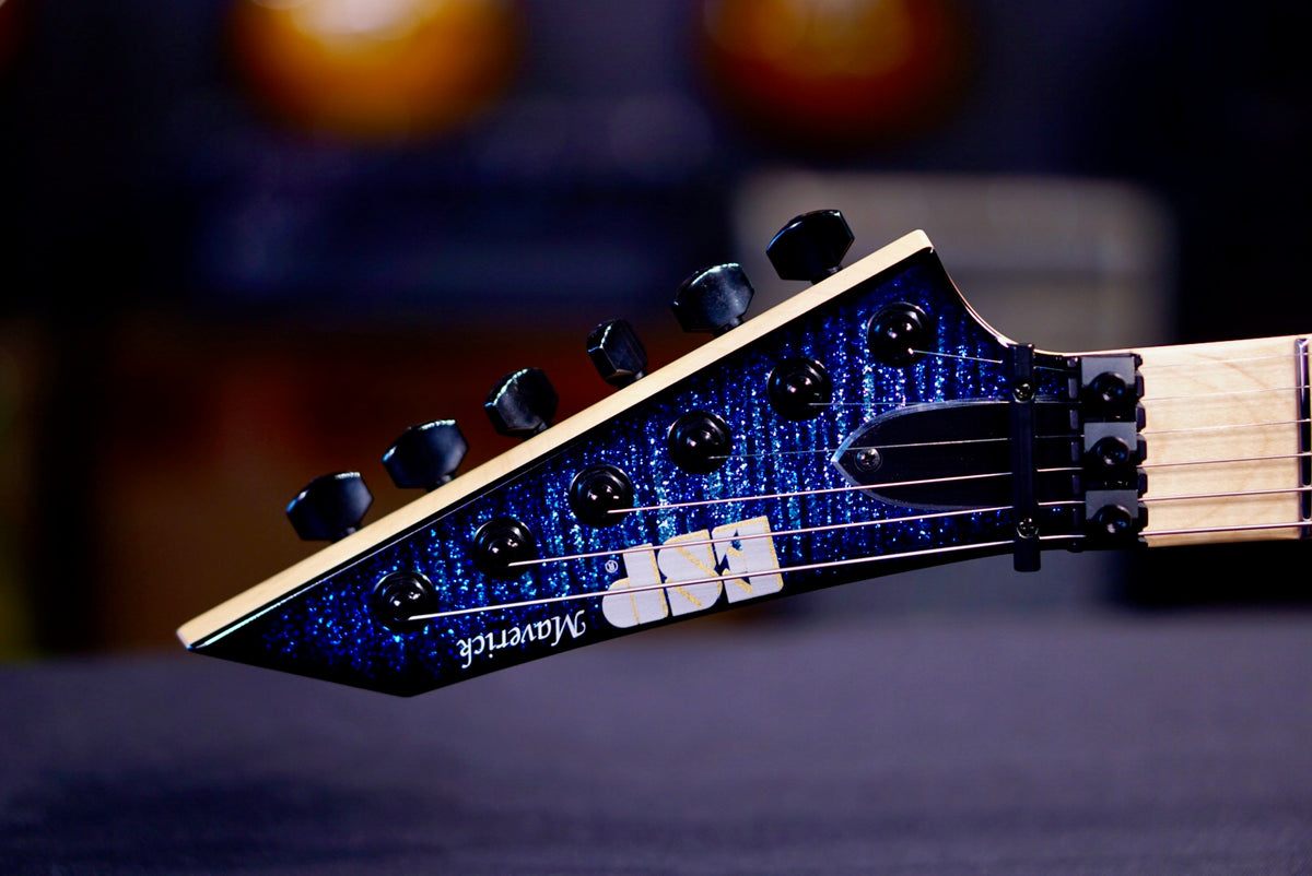 ESP Maverick Glitter storm blue E6611252 V2