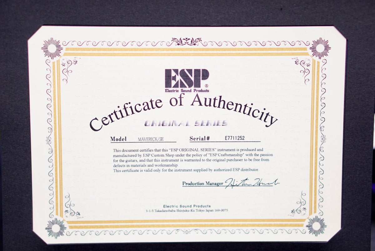 ESP Maverick Liquid metal purple E7711252 V2