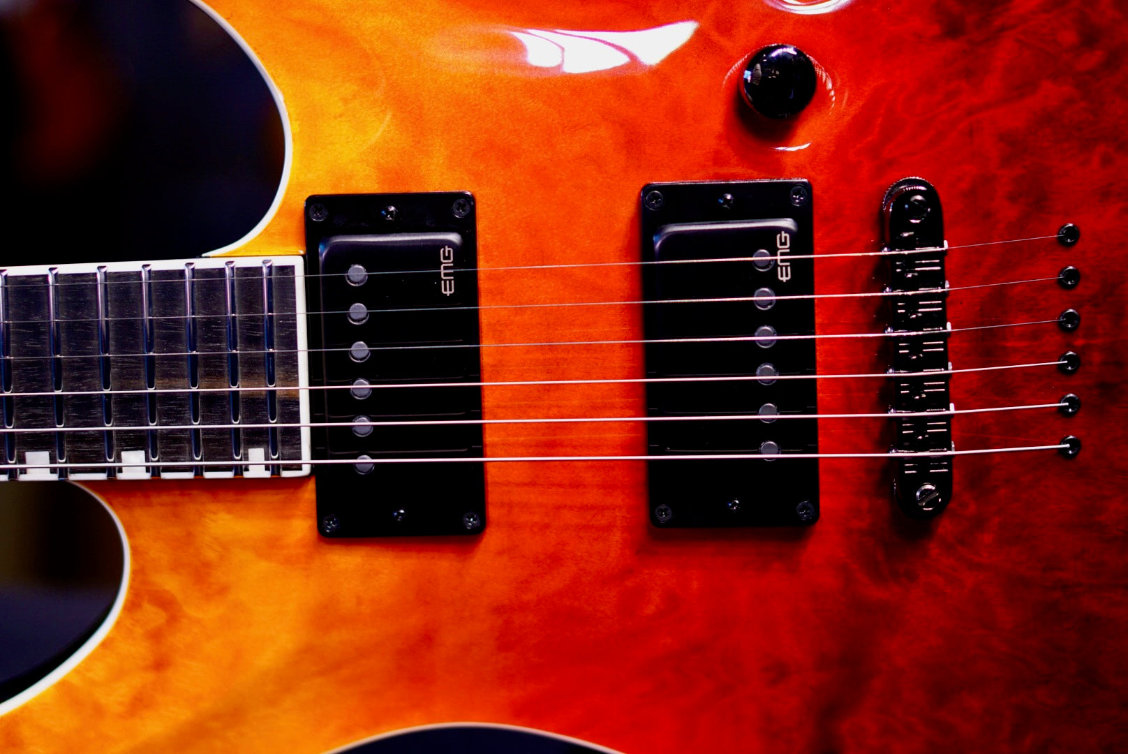 ESP E-II HORIZON NT-II TIGER EYE AMBER FADE ES0245253