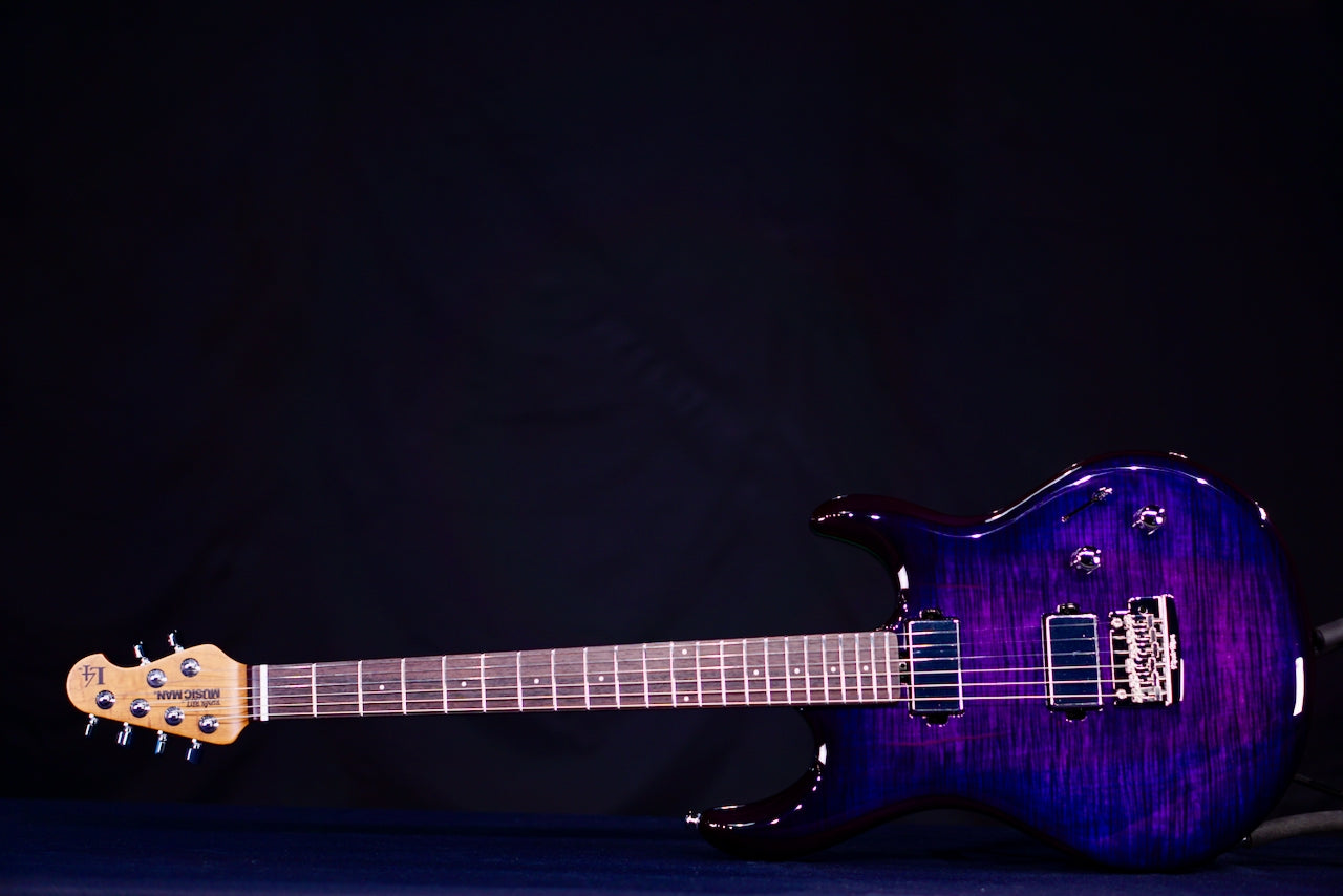 Ernie Ball Music Man Luke 4 HH Purple Slushie H08657