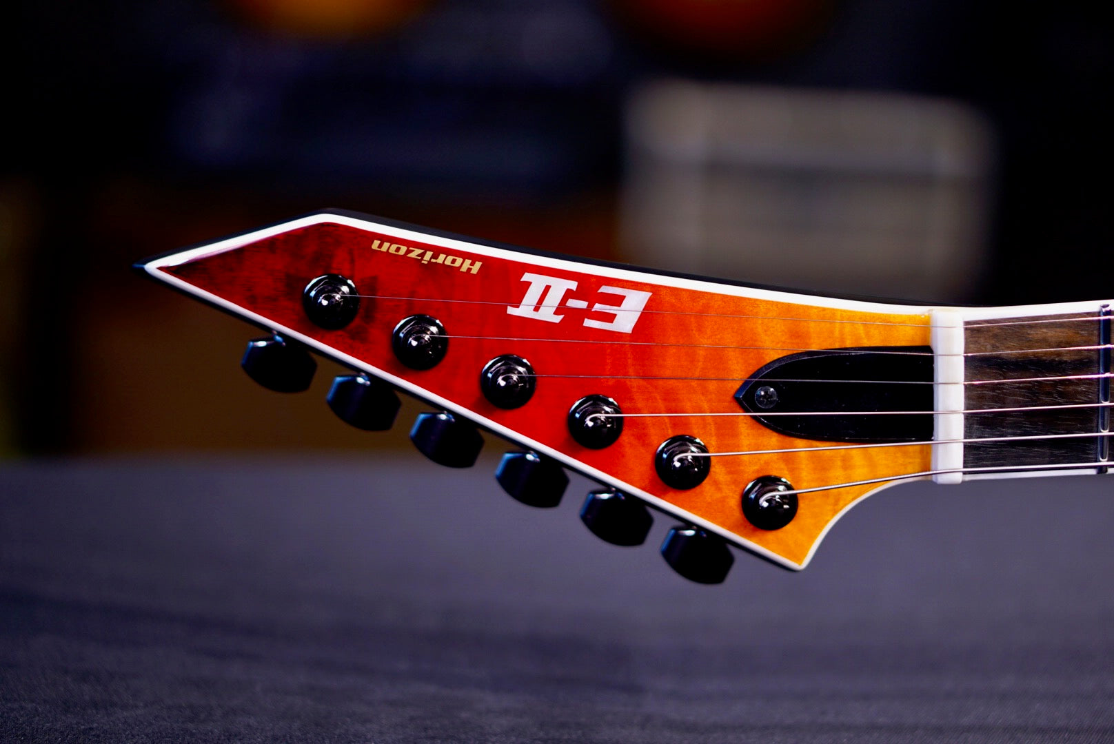 ESP E-II HORIZON NT-II TIGER EYE AMBER FADE ES0245253