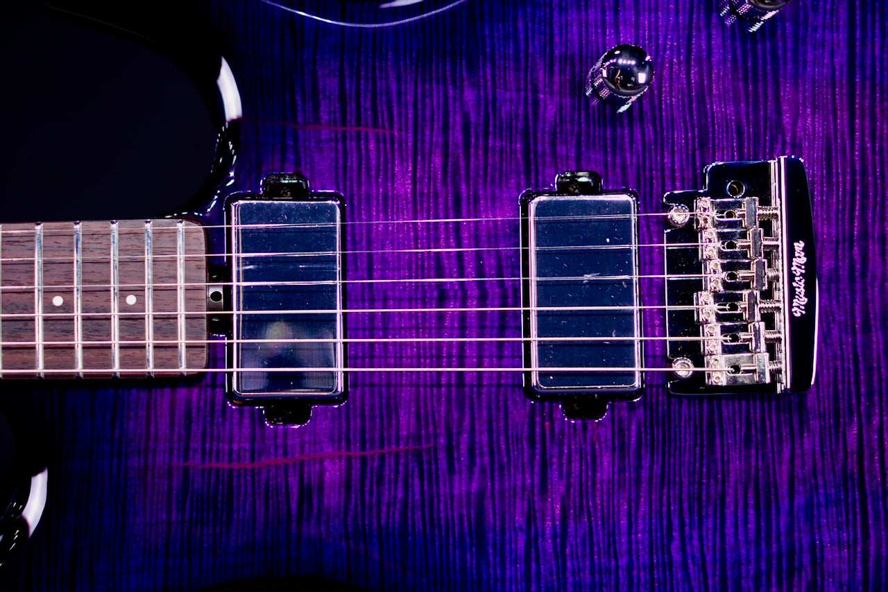 Ernie Ball Music Man Luke 4 HH Purple Slushie H08657