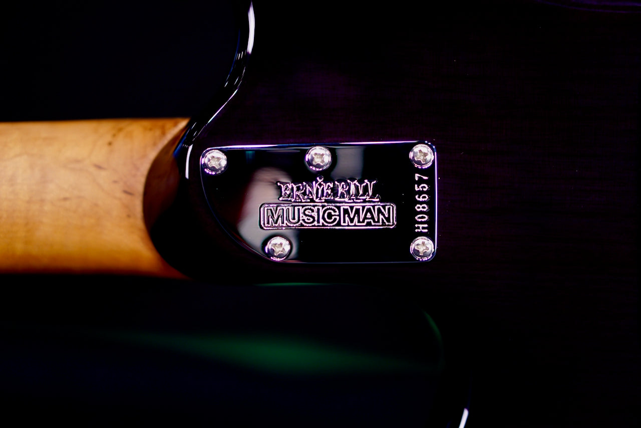 Ernie Ball Music Man Luke 4 HH Purple Slushie H08657