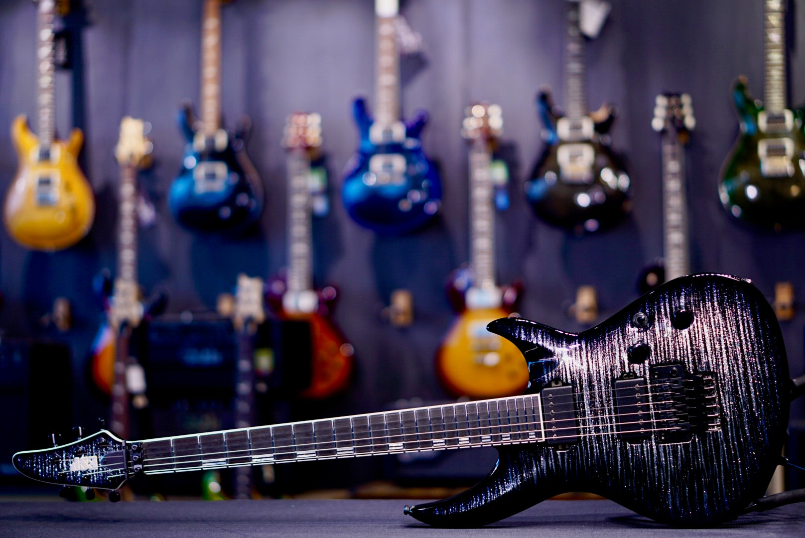 ESP Original Horizon III Glitter storm Black E9420262
